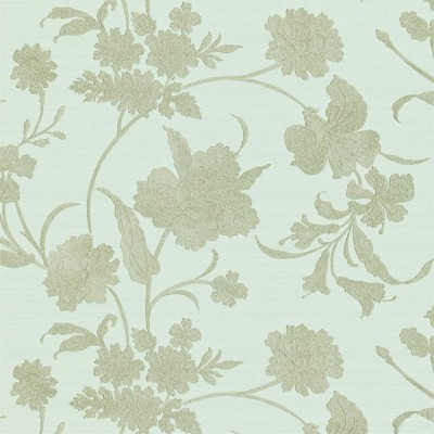 Фото Обои с рисунком - Цветы - стиль Английская классика - Зеленые - Купить в Интернет-магазине