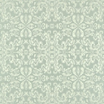 Фото Ткань портьерная с рисунком - Дамаск - стиль Английский - Бирюзовый - Купить в Интернет-магазине