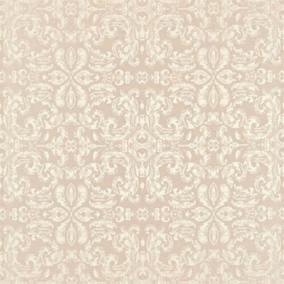 Фото Ткань портьерная с рисунком - Дамаск - стиль Английский - Розовый - Купить в Интернет-магазине