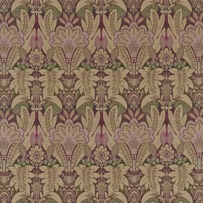 Фото Ткань портьерная с рисунком - Дамаск - стиль Английский - Бежевый - Купить в Интернет-магазине