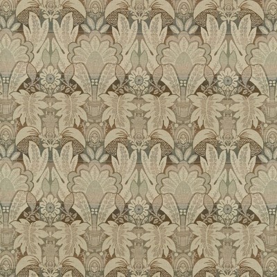 Фото Ткань портьерная с рисунком - Дамаск - стиль Английский - Бежевый - Купить в Интернет-магазине
