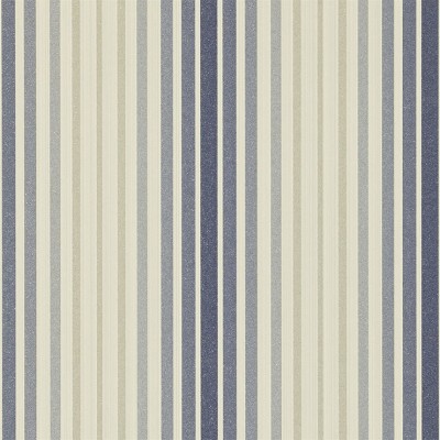 Фото Обои с рисунком - Полоски - стиль Современный - Синие - Купить в Интернет-магазине