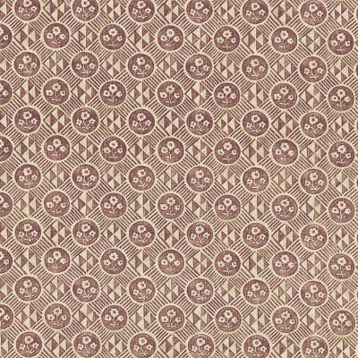 Фото Ткань портьерная с рисунком - Орнамент - стиль Английский - Фиолетовый - Купить в Интернет-магазине