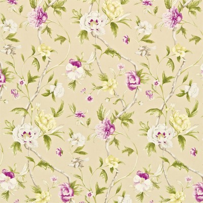 Фото Ткань портьерная с рисунком - Цветы - стиль Английский - Купить в Интернет-магазине