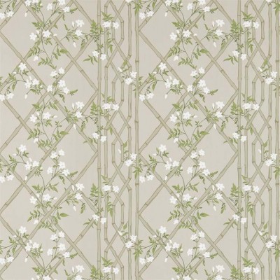 Фото Обои с рисунком - Растение - стиль Английская классика - Серые - Купить в Интернет-магазине