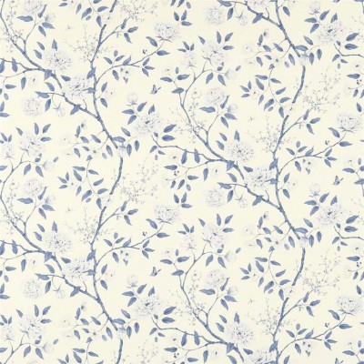 Фото Обои с рисунком - Цветы - стиль Английская классика - Белые - Купить в Интернет-магазине