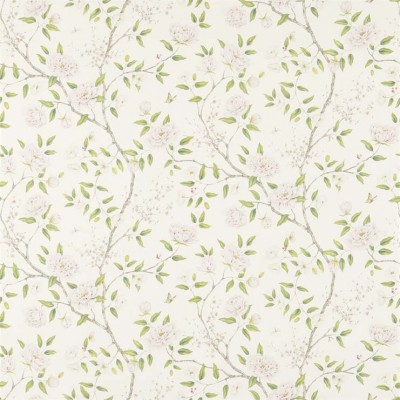 Фото Обои с рисунком - Цветы - стиль Английская классика - Белые - Купить в Интернет-магазине