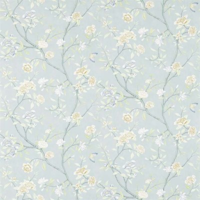 Фото Обои с рисунком - Растение - стиль Английская классика - Голубы - Купить в Интернет-магазине