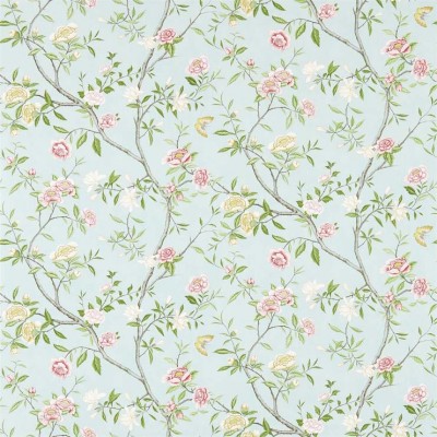 Фото Обои с рисунком - Растение - стиль Английская классика - Голубы - Купить в Интернет-магазине