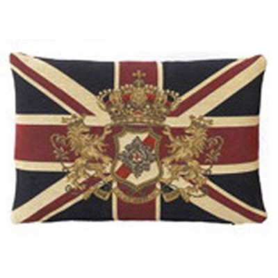 Фото Подушка декоративная - стиль Европейский - Синяя - Купить в Интернет-магазине