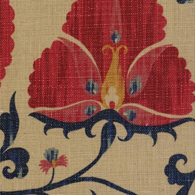 Фото Ткань портьерная с рисунком - Цветы - стиль Английский - Купить в Интернет-магазине