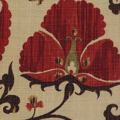 Фото Ткань портьерная с рисунком - Цветы - стиль Английский - Купить в Интернет-магазине