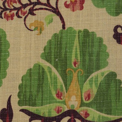 Фото Ткань портьерная с рисунком - Цветы - стиль Английский - Купить в Интернет-магазине