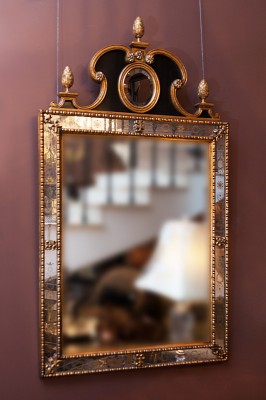Фото Зеркало настенное - стиль Американская классика - Для гостиной - Купить в Интернет-магазине