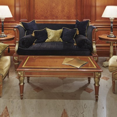 Фото Стол кофейный/журнальный - стиль Английская классика - Для гостиной - Купить в Интернет-магазине