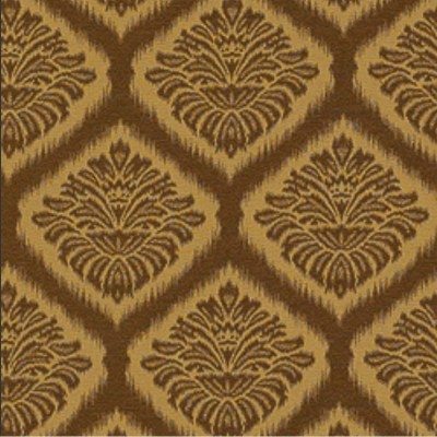 Фото Ткань портьерная с рисунком - Орнамент - стиль Американский - Коричневый - Купить в Интернет-магазине