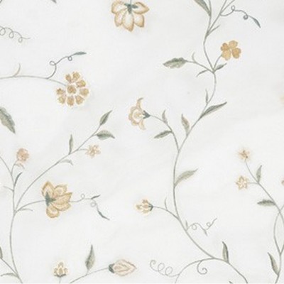 Фото Ткань тюлевая и вуаль - Ткань тюлевая с рисунком - стиль Английский - Белая - Купить в Интернет-магазине