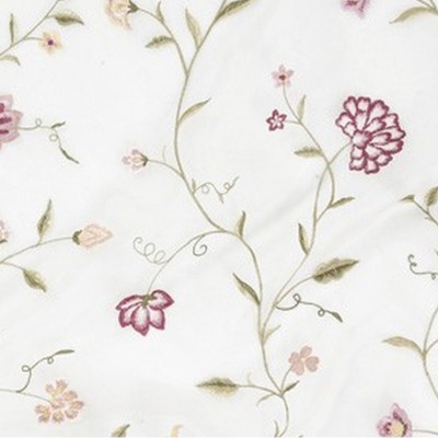 Фото Ткань тюлевая и вуаль - Ткань тюлевая с рисунком - стиль Английский - Белая - Купить в Интернет-магазине