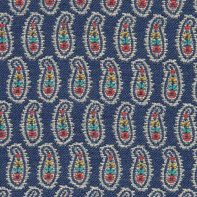 Фото Ткань портьерная с рисунком - Пейсли - стиль Американский - Купить в Интернет-магазине