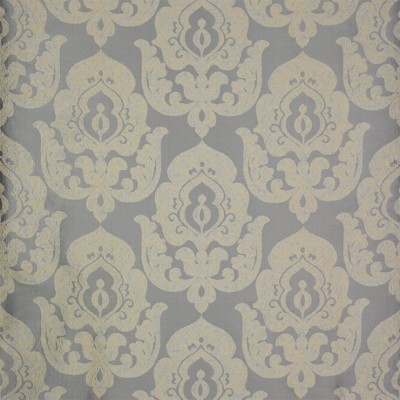 Фото Ткань портьерная с рисунком - Дамаск - стиль Современный - Серый - Купить в Интернет-магазине