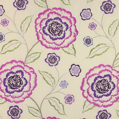 Фото Ткань портьерная с рисунком - Цветы - стиль Английский - Купить в Интернет-магазине