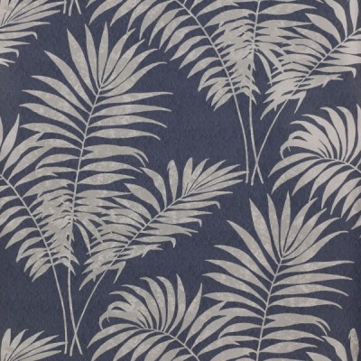 Фото Обои с рисунком - Растение - стиль Современный - Синие - Купить в Интернет-магазине