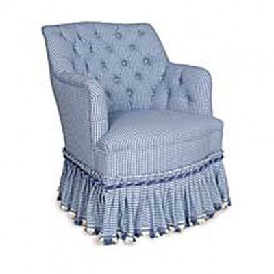 Фото Кресло обитое - стиль Английская классика - Для гостиной - удобное кресло производства США - Hepple - English traditional upholstery - Купить в Интернет-магазине