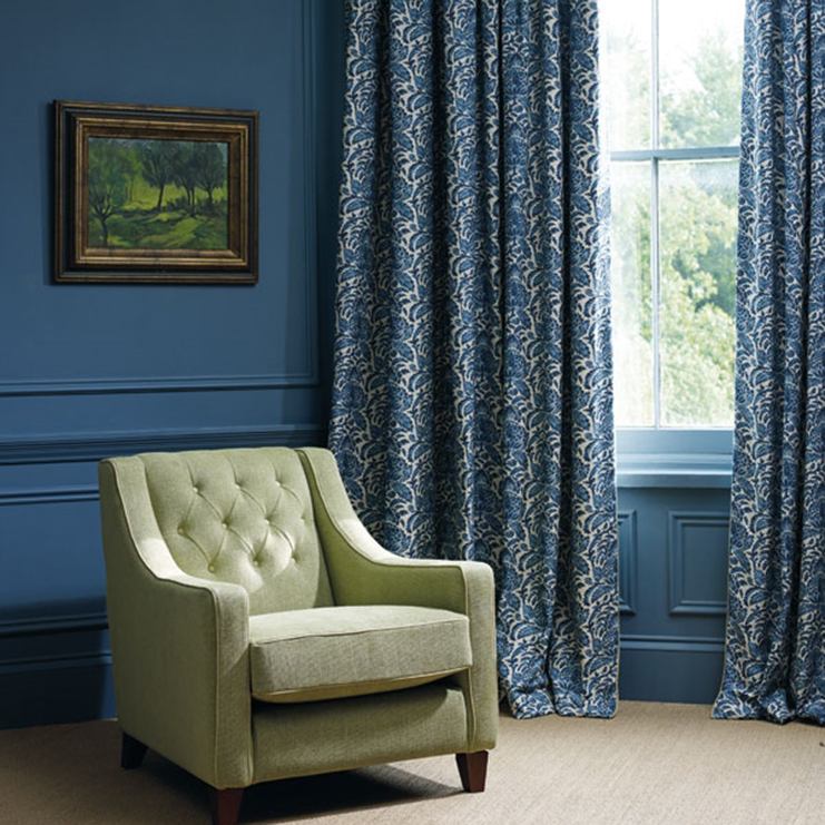 Фото Ткань портьерная с рисунком -  - стиль Английский - Купить в Интернет-магазине