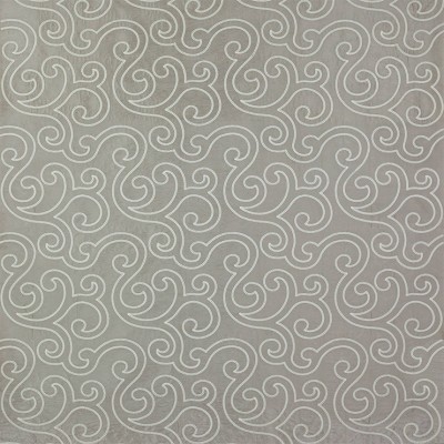 Фото Ткань портьерная с рисунком - Завиток - стиль Современный - Серый - Купить в Интернет-магазине