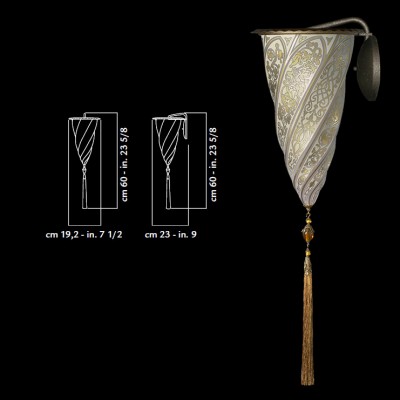 Фото Бра, светильник настенный - стиль Фантазийные - Стеклянный - Купить в Интернет-магазине