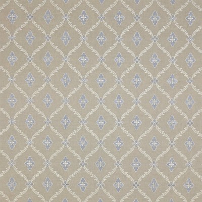 Фото Ткань портьерная с рисунком - Орнамент - стиль Английский - Коричневый - Купить в Интернет-магазине