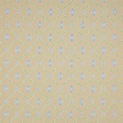 Фото Ткань портьерная с рисунком - Орнамент - стиль Английский - Бежевый - Купить в Интернет-магазине