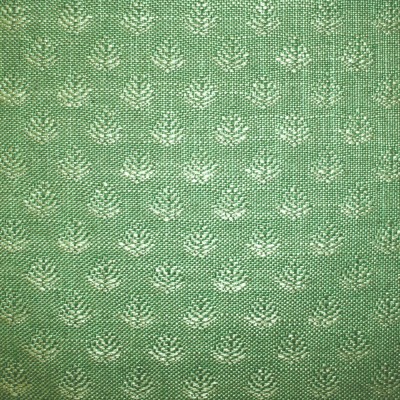 Фото Ткань портьерная с рисунком - Мелкий принт - стиль Английский - Зеленый - Купить в Интернет-магазине