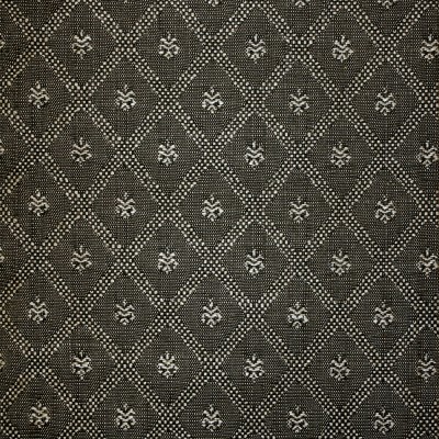 Фото Ткань портьерная с рисунком - Орнамент - стиль Английский - Черный - Купить в Интернет-магазине