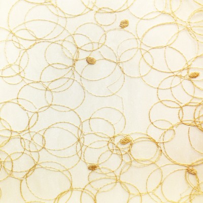 Фото Ткань тюлевая и вуаль - Ткань тюлевая с рисунком - стиль Современный - Белая - Купить в Интернет-магазине