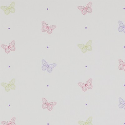 Фото Обои с рисунком - Детский рисунок - стиль Английская классика - Светло-серые - Купить в Интернет-магазине