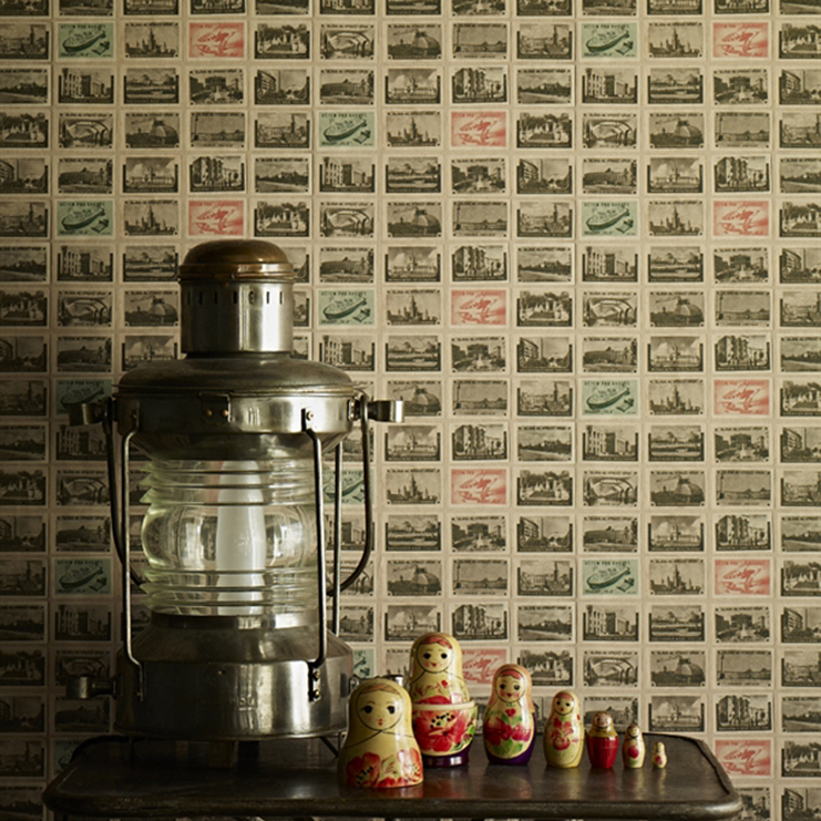 Фото Обои с рисунком - Крупный декор - стиль Современный - Серые - Купить в Интернет-магазине