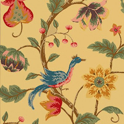 Фото Обои с рисунком - Анималистический принт - стиль Американский - Желтые - Купить в Интернет-магазине