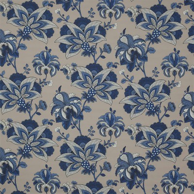 Фото Ткань портьерная с рисунком - Цветы - стиль Английский - Купить в Интернет-магазине