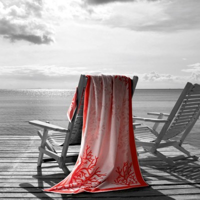 Фото Полотенце - стиль Европейский - Красное - Купить в Интернет-магазине