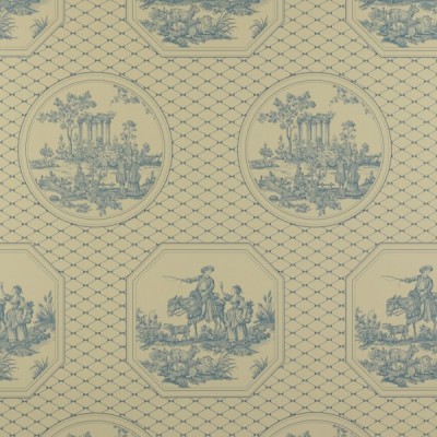 Фото Обои с рисунком - Туаль - стиль Английская классика - Бежевые - Купить в Интернет-магазине