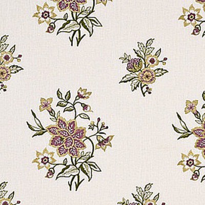 Фото Ткань портьерная с рисунком - Цветы - стиль Английский - Купить в Интернет-магазине