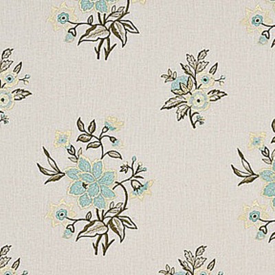 Фото Ткань портьерная с рисунком - Цветы - стиль Английский - Купить в Интернет-магазине