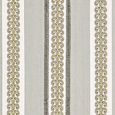 Фото Ткань портьерная с рисунком - Полоски - стиль Английский - Голубы - Купить в Интернет-магазине