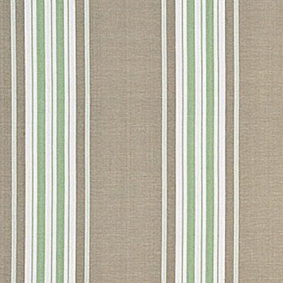 Фото Ткань портьерная с рисунком - Полоски - стиль Английский - Зеленые - Купить в Интернет-магазине