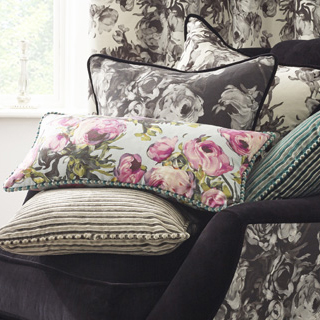 Фото Ткань портьерная с рисунком - Цветы - стиль Английский - Купить в Интернет-магазине Фото Ткань портьерная с рисунком - Цветы - стиль Английский - Купить в Интернет-магазине