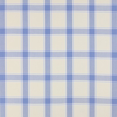 Фото Ткань портьерная с рисунком - Клетка - стиль Английский - Белая - Купить в Интернет-магазине