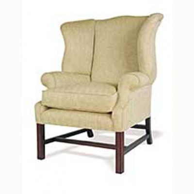 Фото Кресло обитое - стиль Английская классика - Для гостиной - удобное кресло производства США - Hepple - English traditional upholstery - Купить в Интернет-магазине