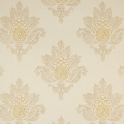 Фото Обои с рисунком - Дамаск - стиль Английская классика - Кремовые - Купить в Интернет-магазине