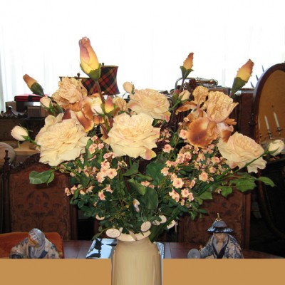 Фото Цветы - стиль Классический - Шёлковые - Купить в Интернет-магазине